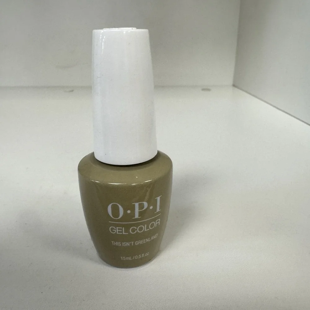 OPI Soak Off Gel Nail Polish GC I58 This Isn't Greenland 0.5oz
